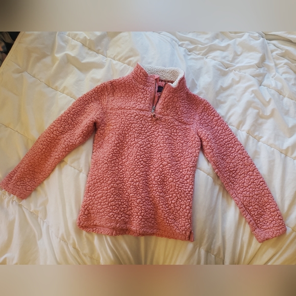 Cowgirl Legend Other - Cowgirl Legend Girls' Pink Sherpa Pullover